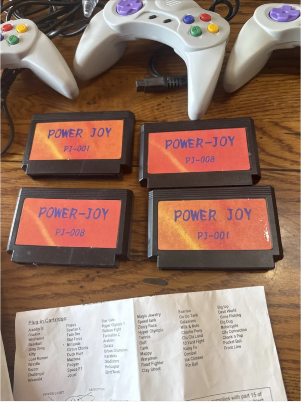 Power Joy Classic TV Game Limited Edition 84 Extra Games Plug N’ Play Works! VTG